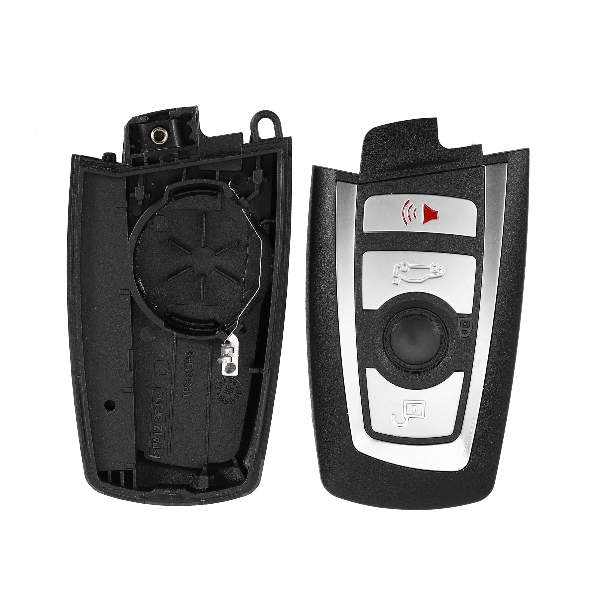 Coque de clé BMW 435i 2014-2016 boîtier de télécommande 4 boutons vide - 8