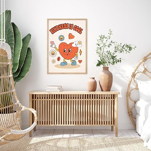 Miniatura 5 de Tatuo 12 impresiones artísticas vintage de los años 70, lindo póster positivo sin marco, retro para cocina, dormitorio, habitación, apartamento,