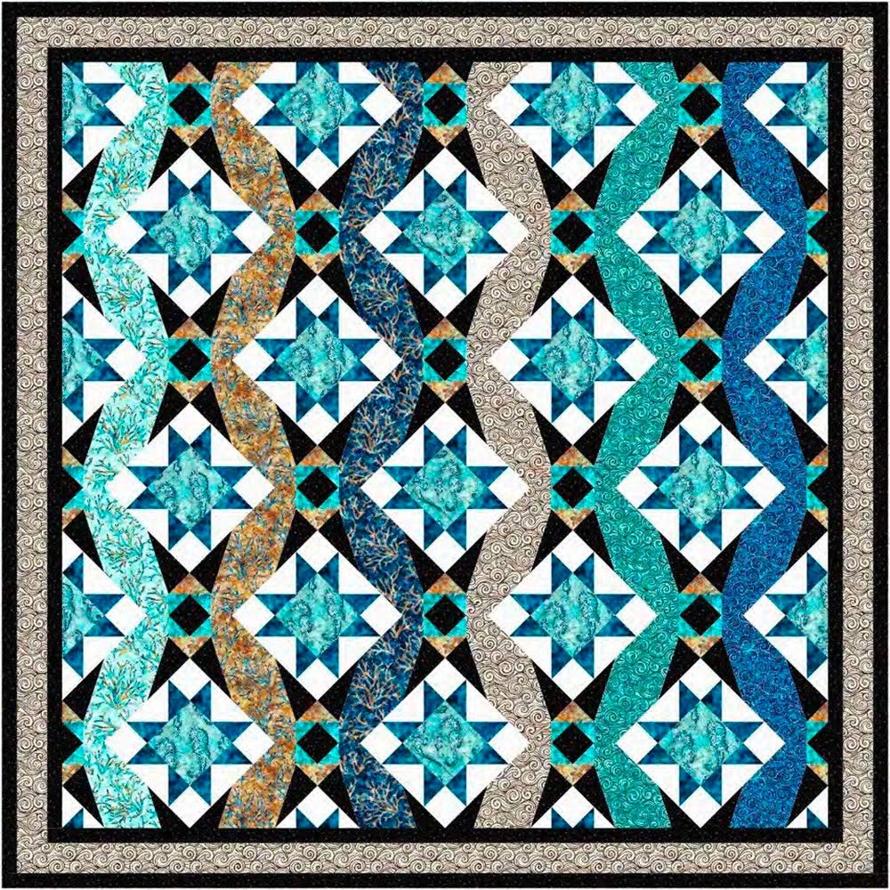 Rhythm In Blues Quilt Pattern FREE Quilt Patterns