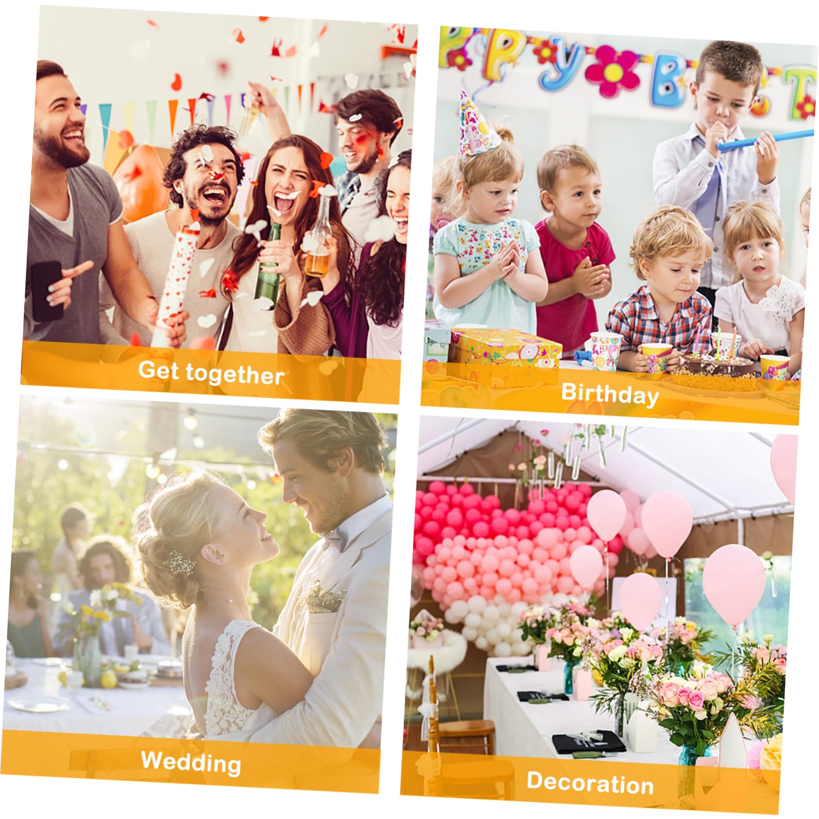 VANZACK 100Pcs Transparent Cake Pads for Mousse and Baking Creative Cake Surround Accessory for Bakery Parties Weddings and Showers Lightweight and Easy to Use