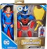 DC Comics Superman Man of Steel action figure, 30cm, 9-piece full action figure for exciting role-playing game, toy for children over 4 years old