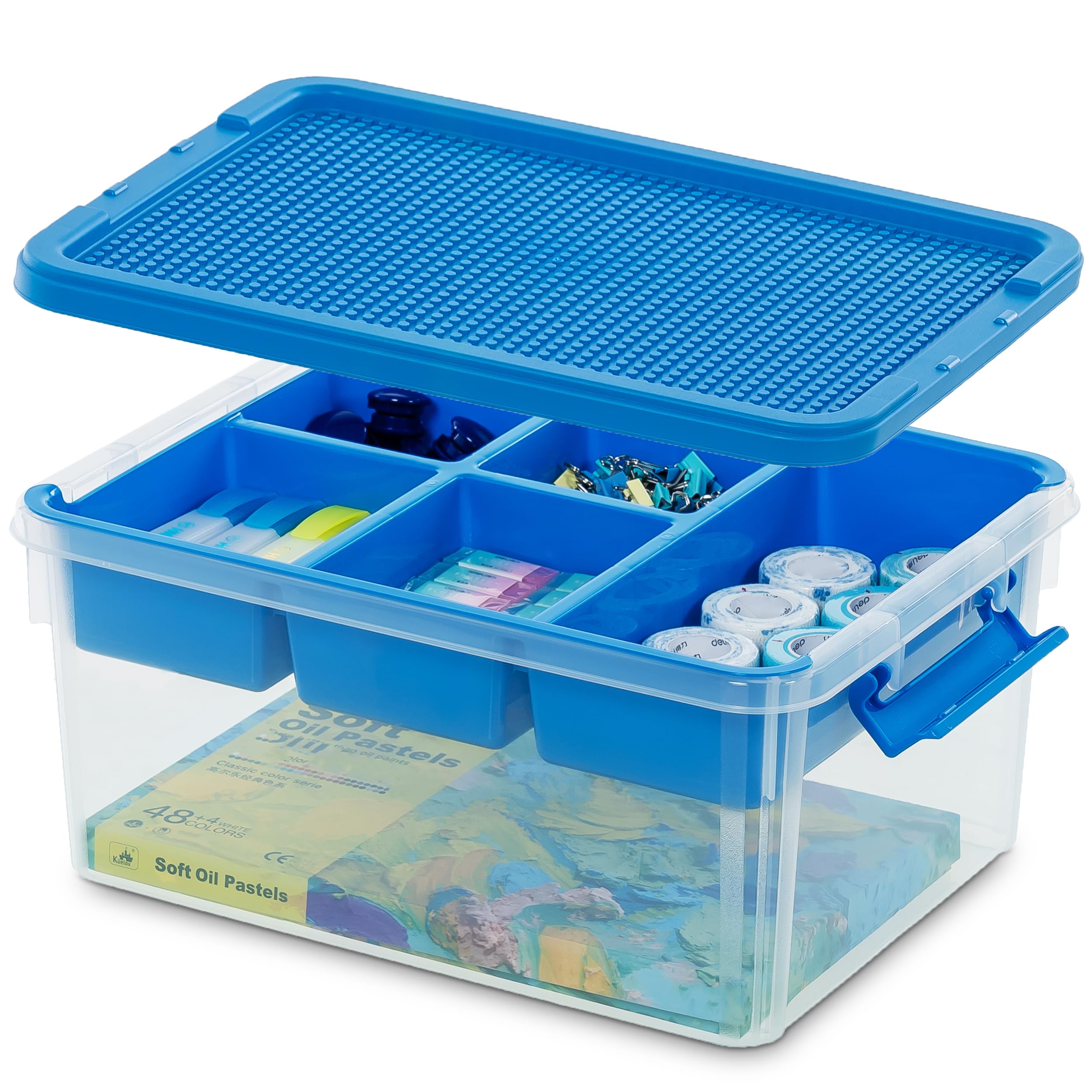 Snapklik.com : Citylife 17 QT Plastic Storage Box