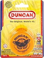 Vista 4 de Duncan Toys Butterfly - Yoyó para principiantes con cuerda, eje de acero y cuerpo de plástico, naranja