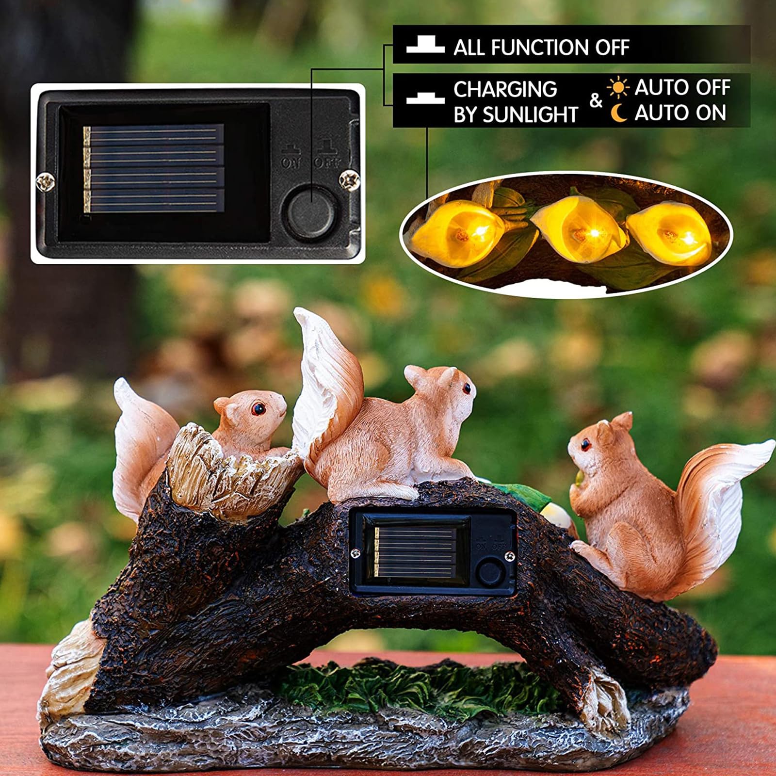 Cabilock Lampe Solaire De Jardin Décorative Lampe Solaire Extérieur Petite Éclairage Paysager Pour Jardin Ou Cour