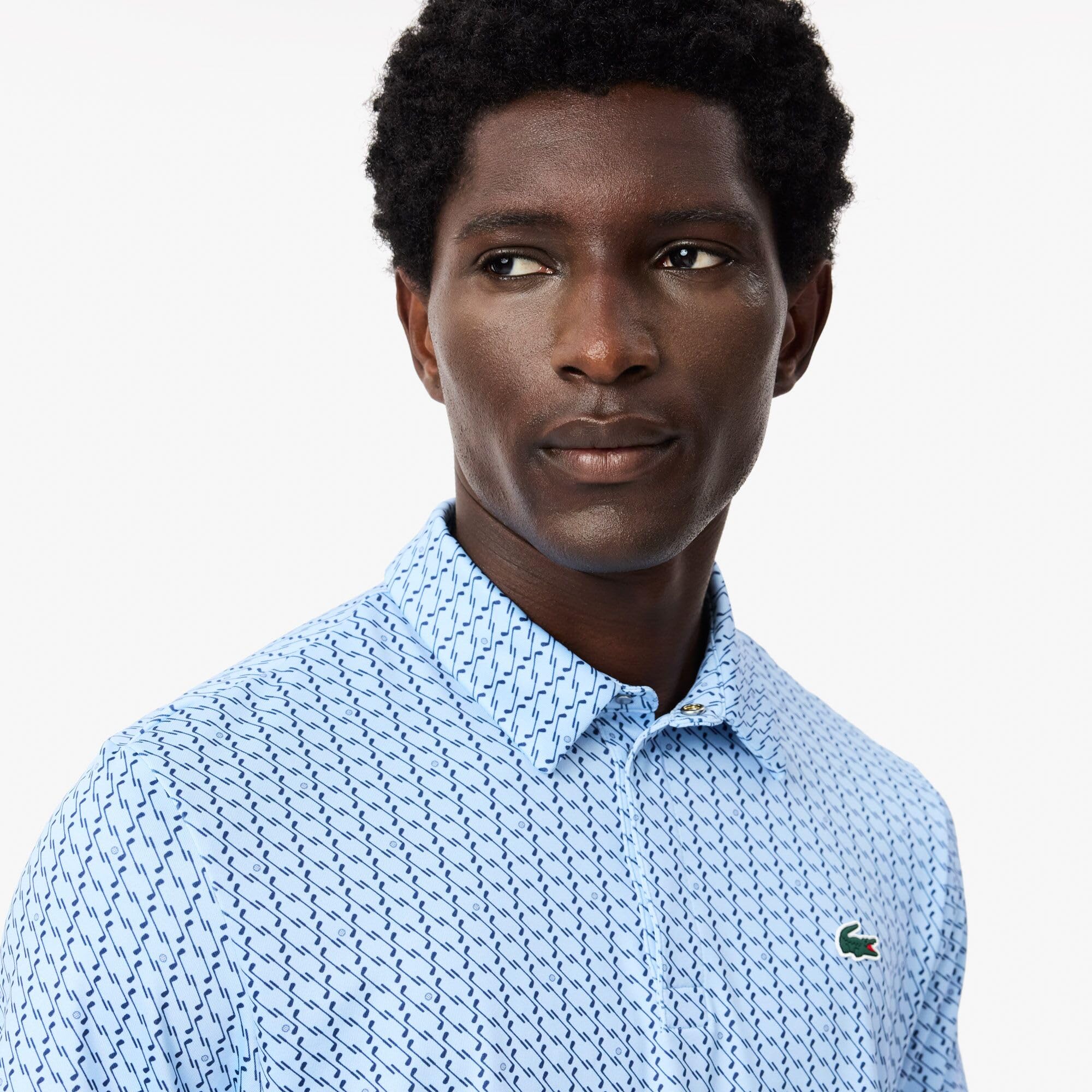 Lacoste Sport Regular Fit UV Protect Golf Polo Shirt Polo de Golf Sport Corte clásico protección UV Hombre (Pack de 1)