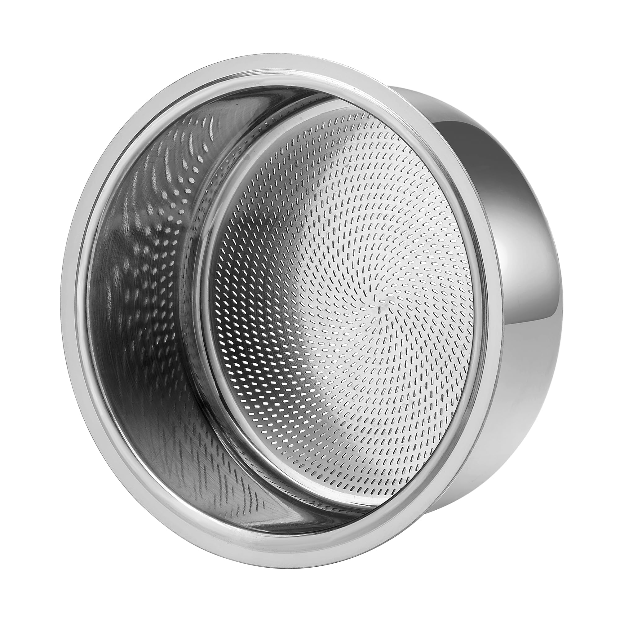 Normcore Filtro de precisión de alta extracción de 51 mm, filtro de café de cesta de portafiltro, portafiltro sin fondo de 18 g, se adapta a café de 18 gramos para máquinas de espresso de 51 mm, acero