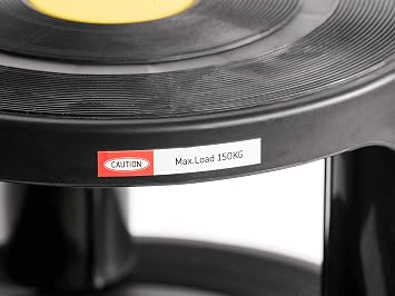 The Workplace Depot Kick Step Stool, Strong 150kg Capacity for Retail