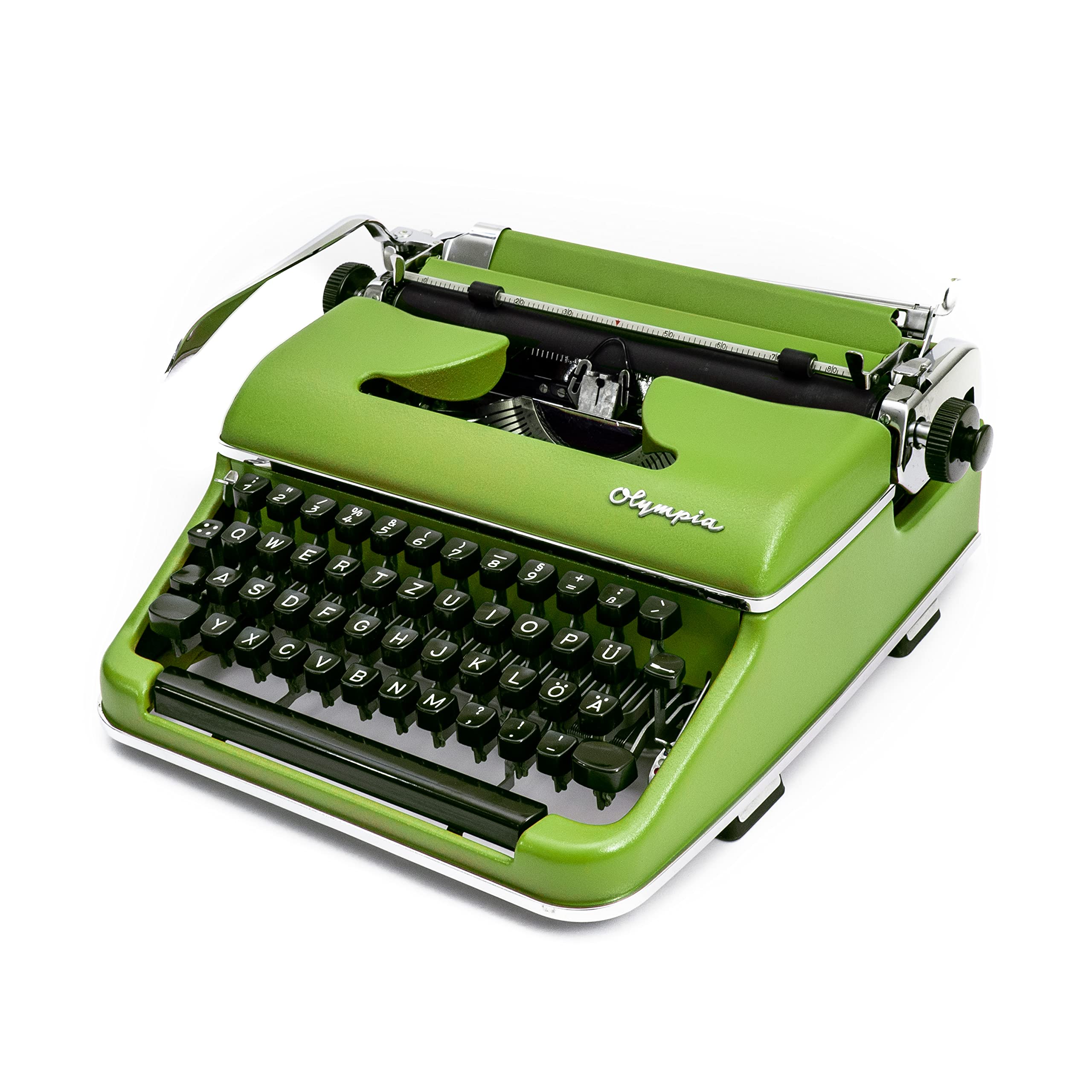 Generisch Grüne Schreibmaschine Vintage - voll funktionsfähige Schreibmaschine, restauriert und mit neuem Farbband