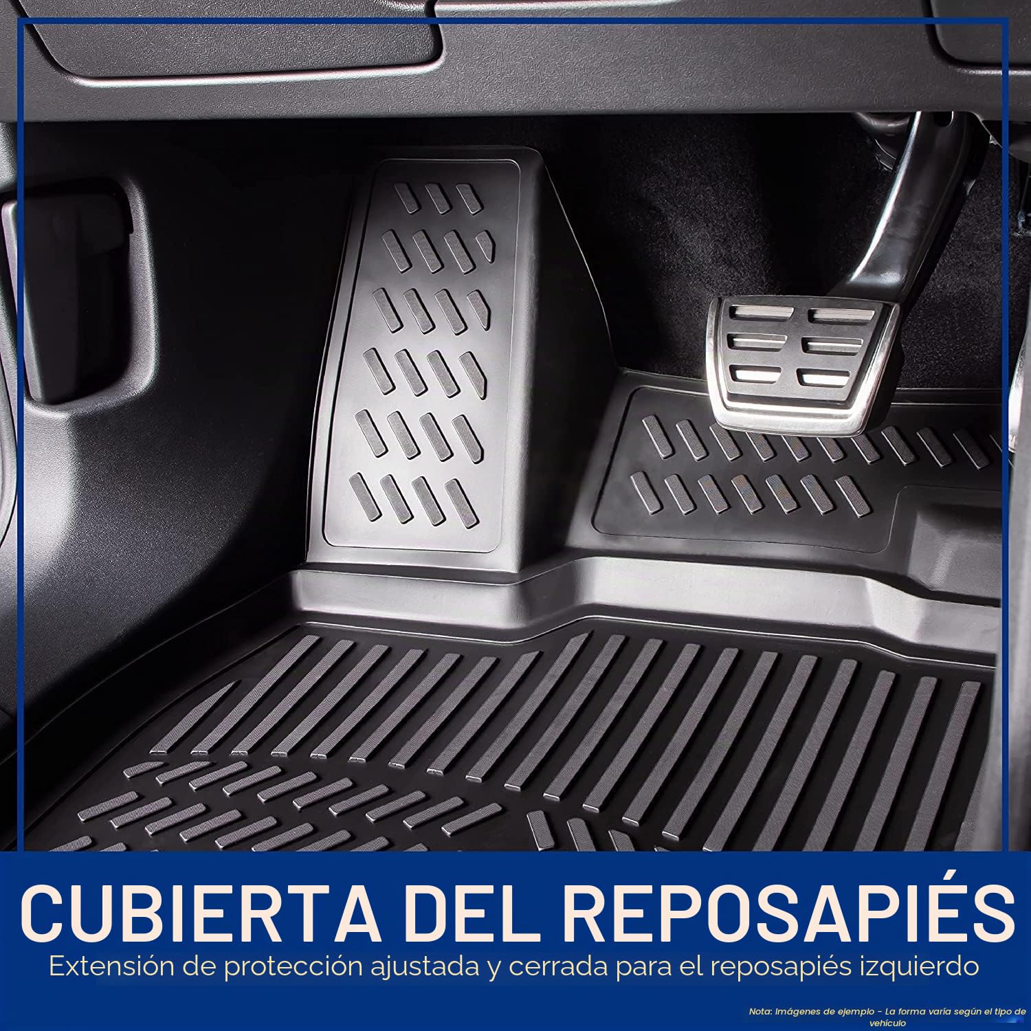 ELMASLINE Juego de Alfombrillas de Goma 3D para Renault ZOE a Partir de 2019-2026, Borde Alto, Accesorios, Alfombrillas