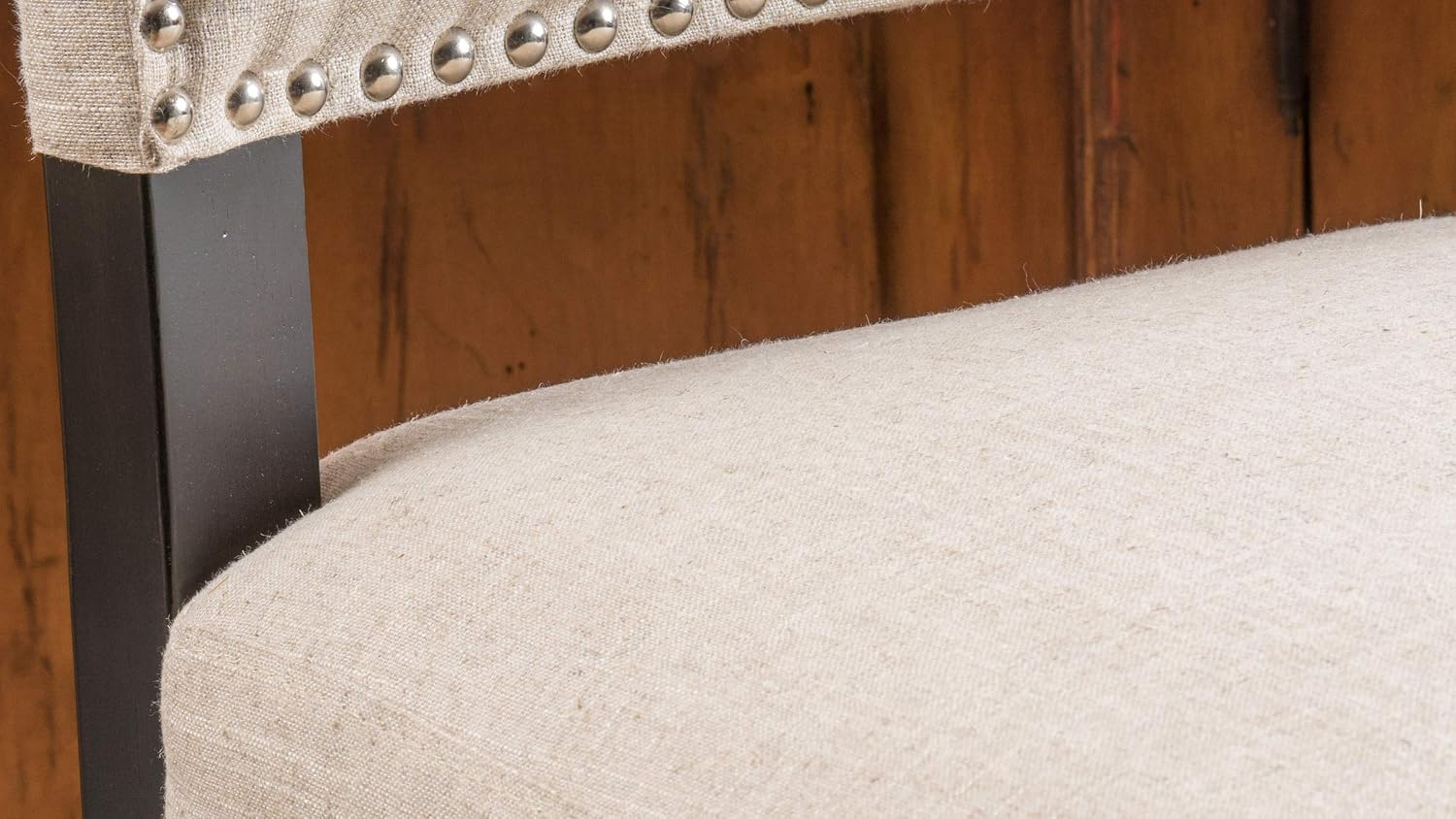 Christopher Knight Home Mayfield KD Barstool, Dark Beige Linen 18.00 inches x 18.50 inchesx 30.50 inches