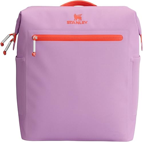 Miniatura 19 de Stanley Mochila Madeleine para todo el día, enfriador suave para 20 latas con asa y correas para el hombro, bolsa de viaje aislada con cremallera