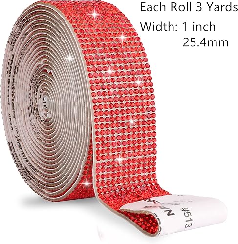 Miniatura 7 de Cinta de cristal autoadhesiva, calcomanías de diamantes de imitación para envoltura de regalos, manualidades, proyectos de decoración, bodas,