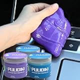 PULIDIKI Car Cleaning Gel Purple and Car Cleaning Putty Blue 2Pack Bundle