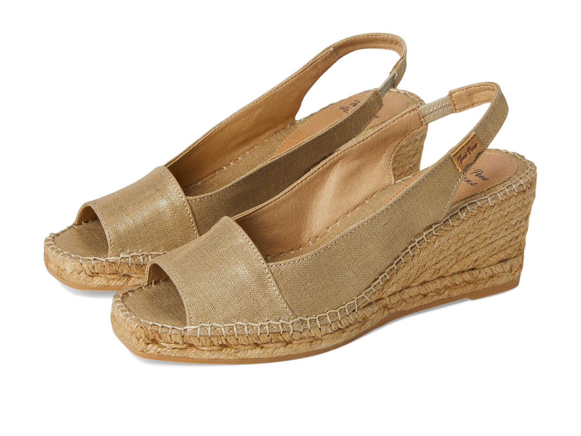 TONI PONS Fiore, Sandalias con cuña Tipo Alpargatas Mujer