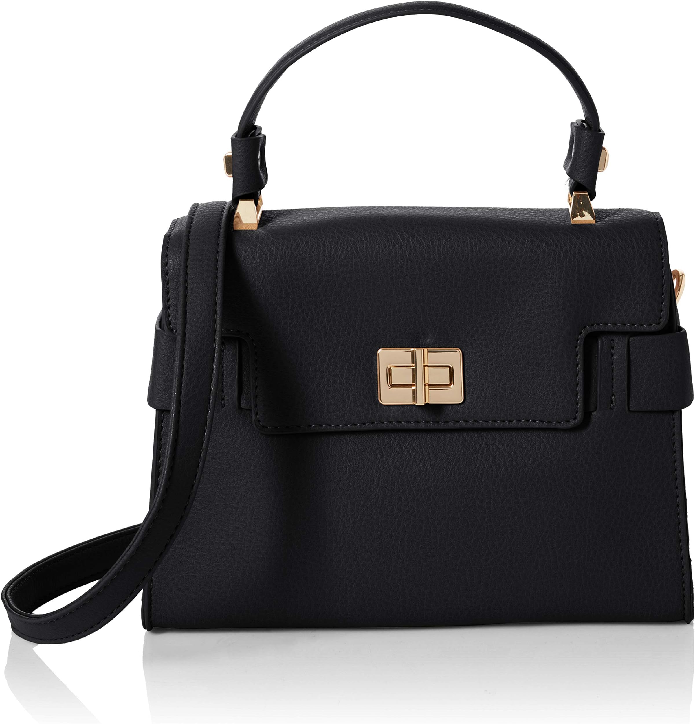 Dorothy Perkins Women's Twist Lock Canvas and Beach Tote Bag