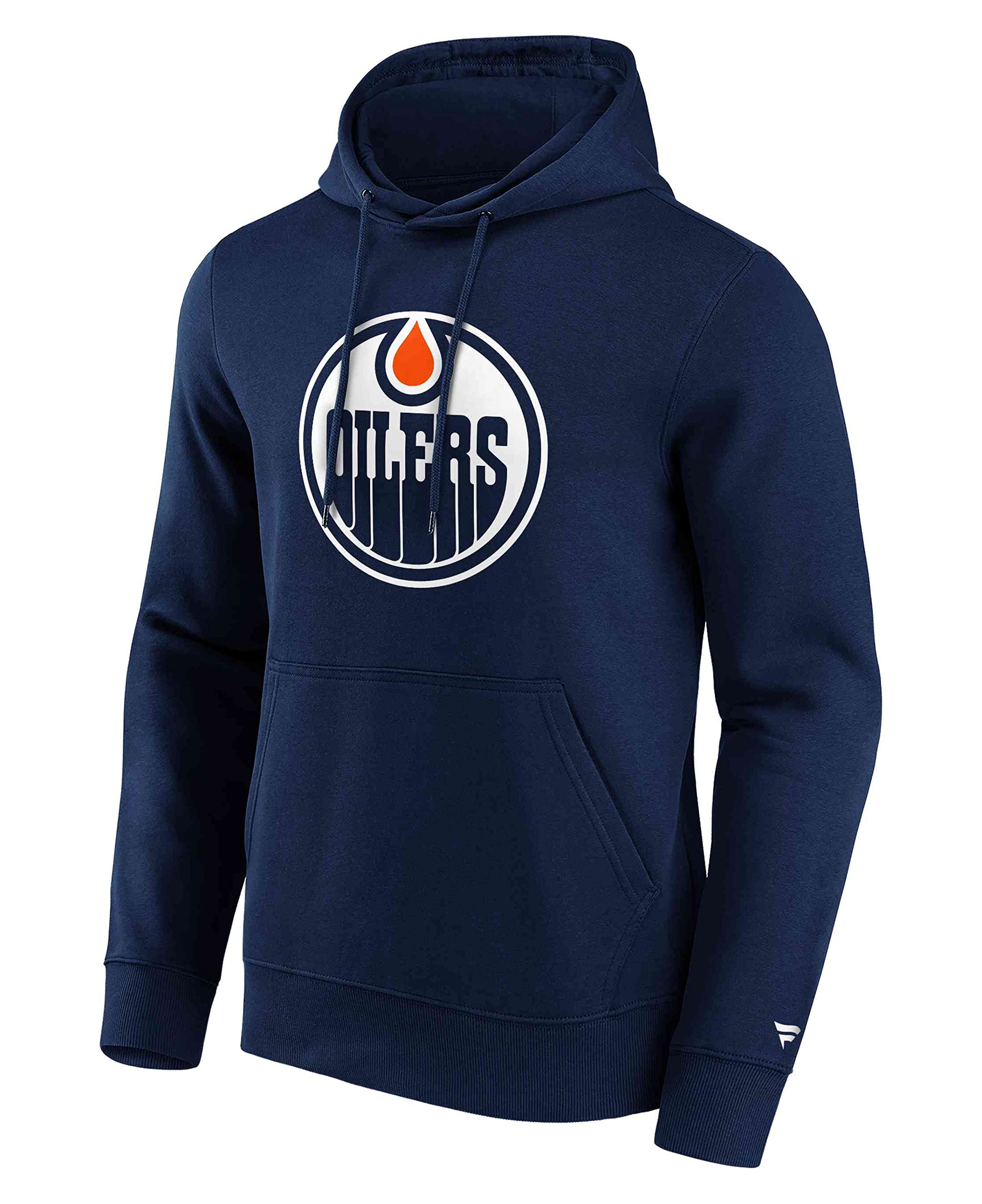 Fanatics - NHL Edmonton Oilers Primary Logo Graphic Hoodie Colour Blue, blue, S