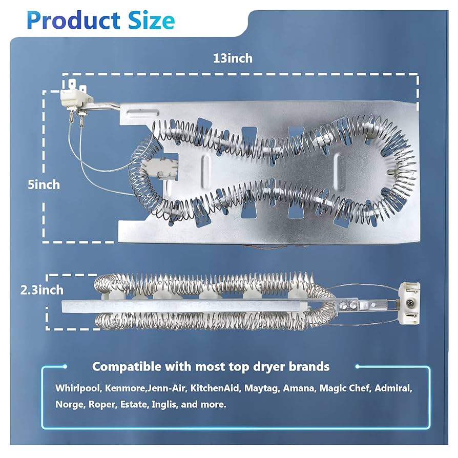 Amazon.com: 3387747 Dryer Heating Element & 279816