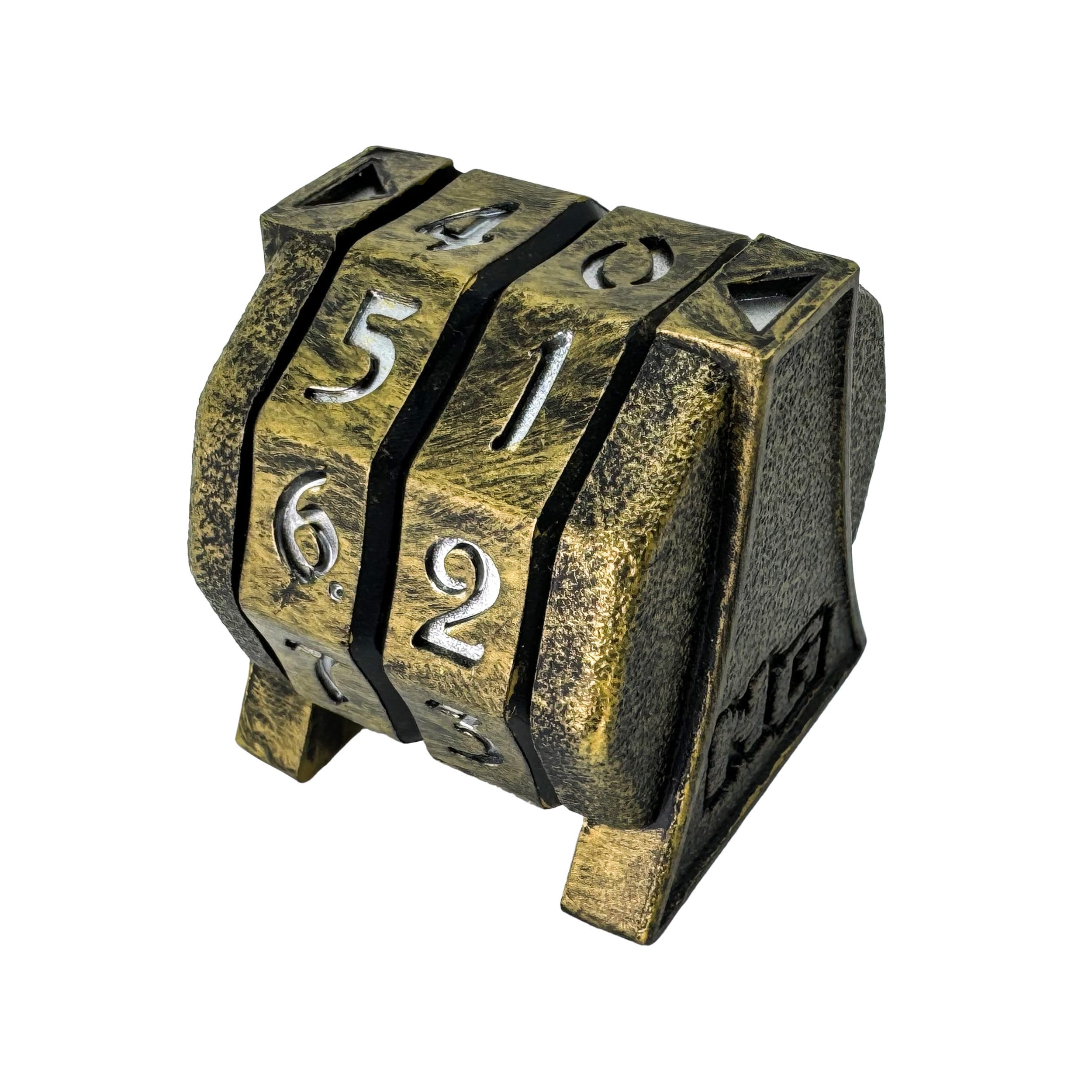 NERD GEARLifeTrax - MTG Life Counter - Essential MTG Accessories for Magic The Gathering Commander Players - Durable, Sleek, and Professionally Made for TCG, DND, RPGs, and MTG (Ancient Bronze)