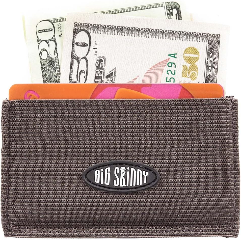 Big Skinny Mini Stretch Card Slim Wallet, Holds Up to 10 Cards - Image 2