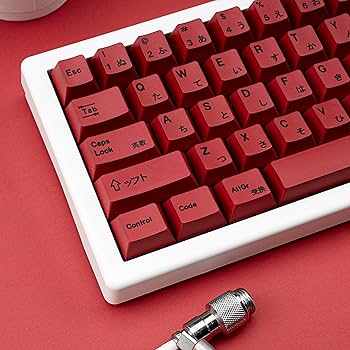 Amazon.com: GEKUCAP 140 Keys PBT Japanese Keycaps Cherry
