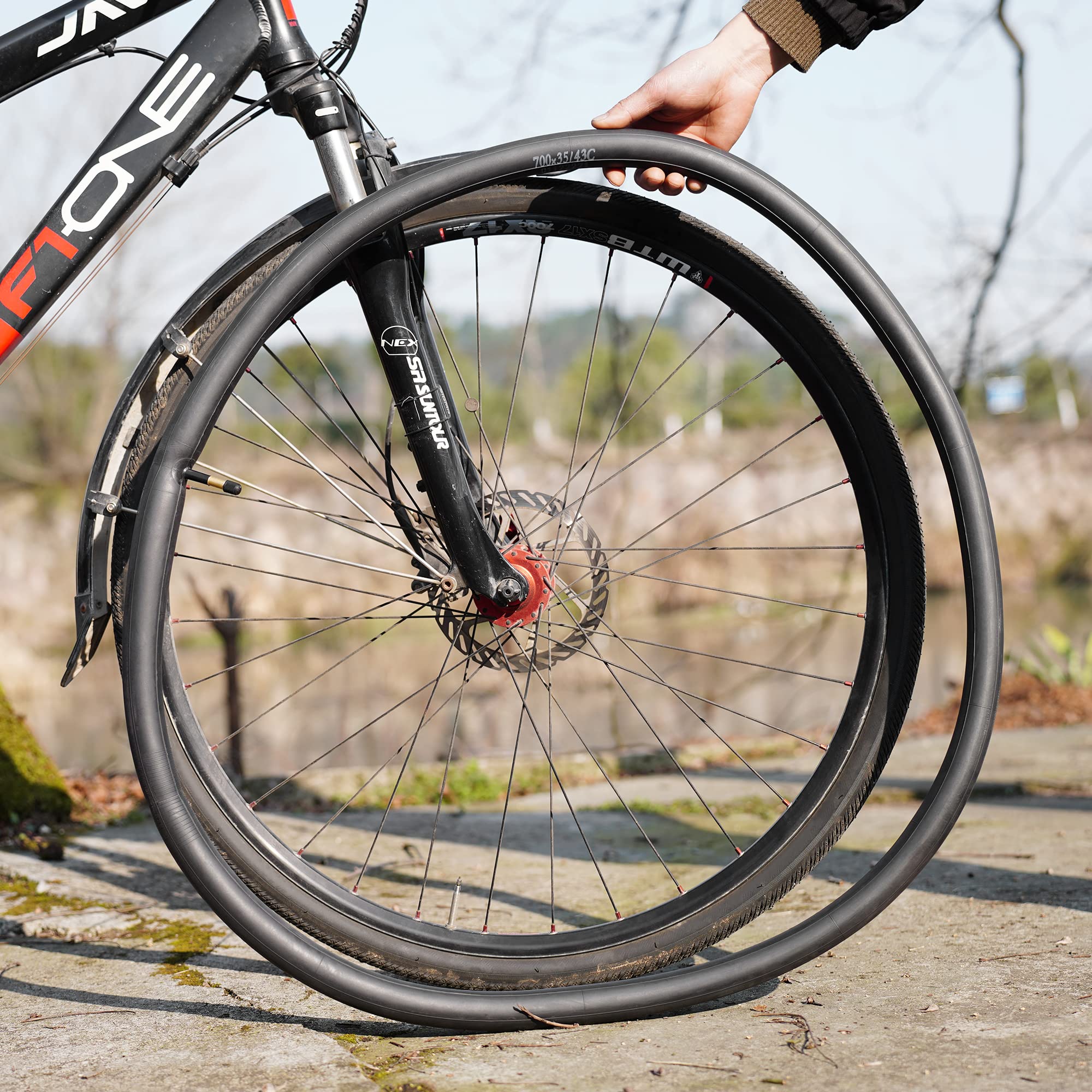 12 Stück Rennrad-Schläuche 700x20/25C – Butylkautschuk, Mit 60 Mm Ventil, Für Glatte Fahrten & Als Praktisches Geschenk