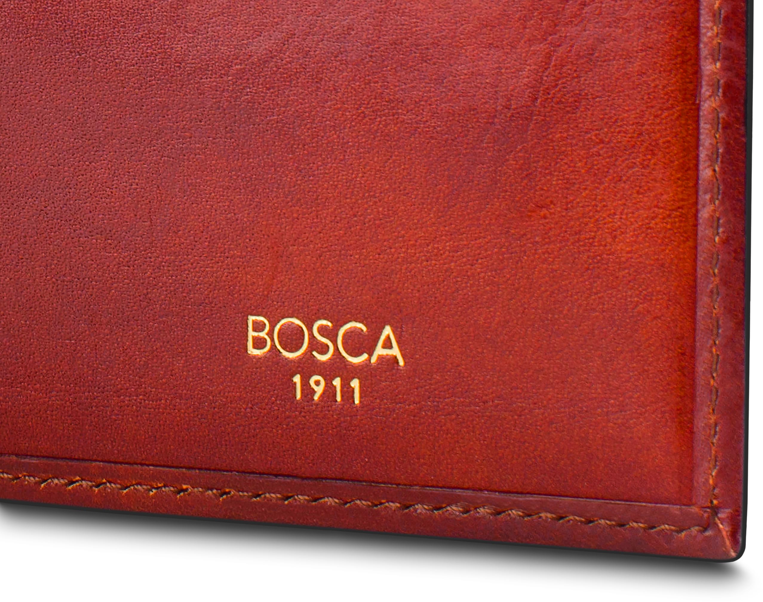 Bosca , Unisex Kinder Unisex-Erwachsene Ausweistasche cognac