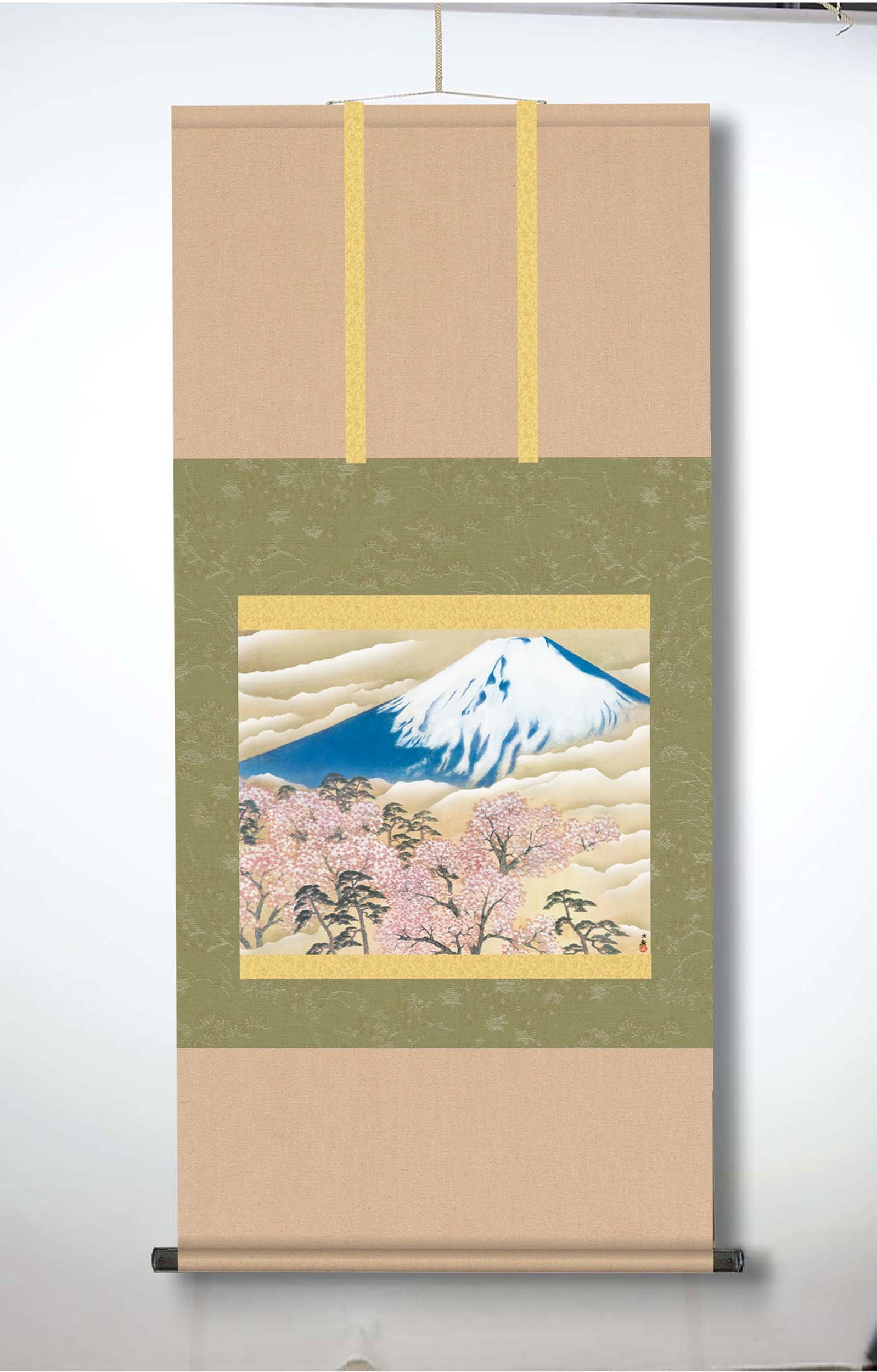 Amazon.co.jp: 【横山大観生誕150年】富士図・富士絵画・高精彩