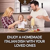 Vista 5 de Gusta Bucatini - Paquete variado de fideos para pasta, pasta italiana de primera calidad de Italia, sémola de trigo duro, secado lento, sin OMG