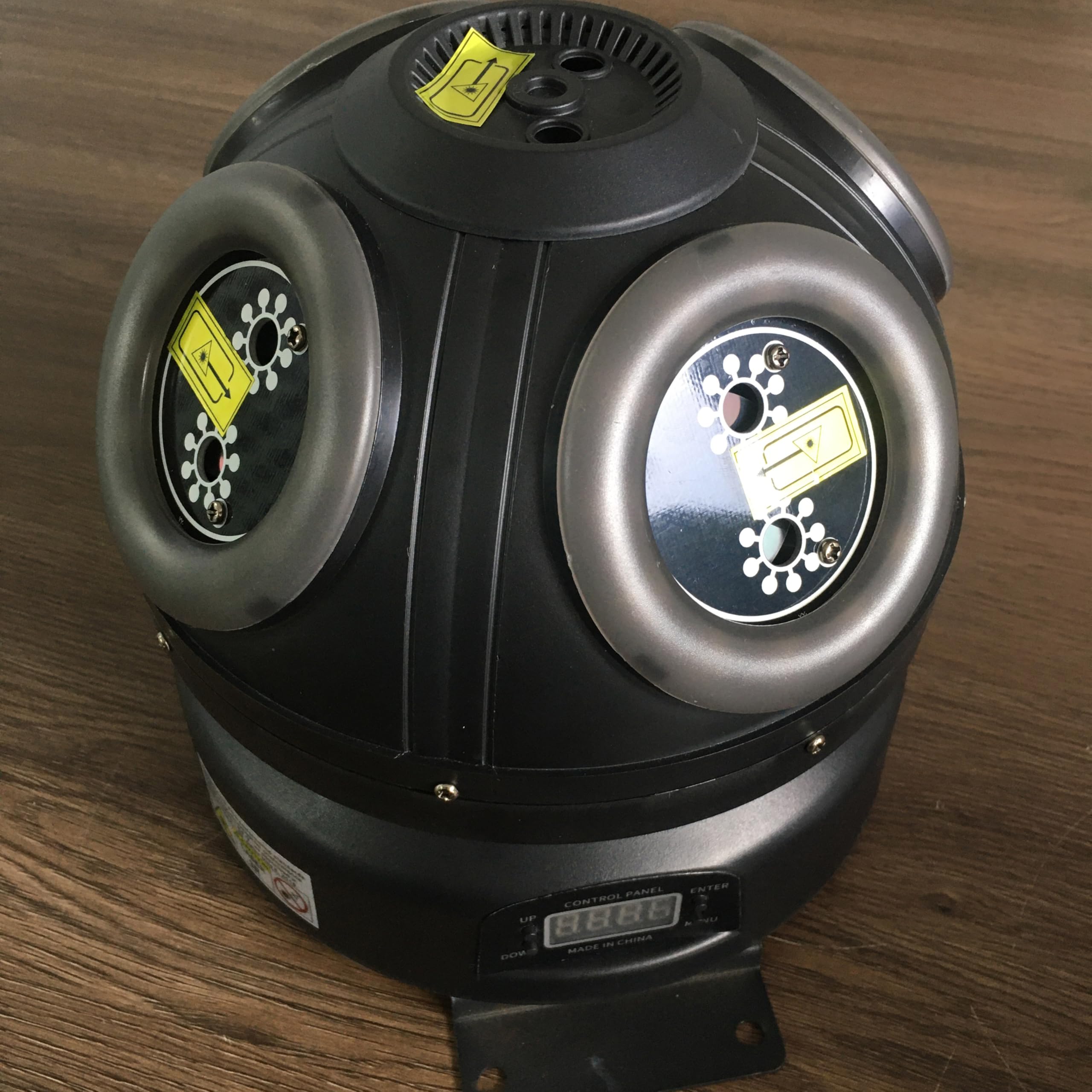 Bühnenlichter Magic Ball, DJ-Lichter, bewegliche Kopflichter mit RGB-Beam-Effekt, stufenlose Rotation mit DMX-Steuerung und aktiviertem Ton für Hochzeits-DJ-Partys, Live-House