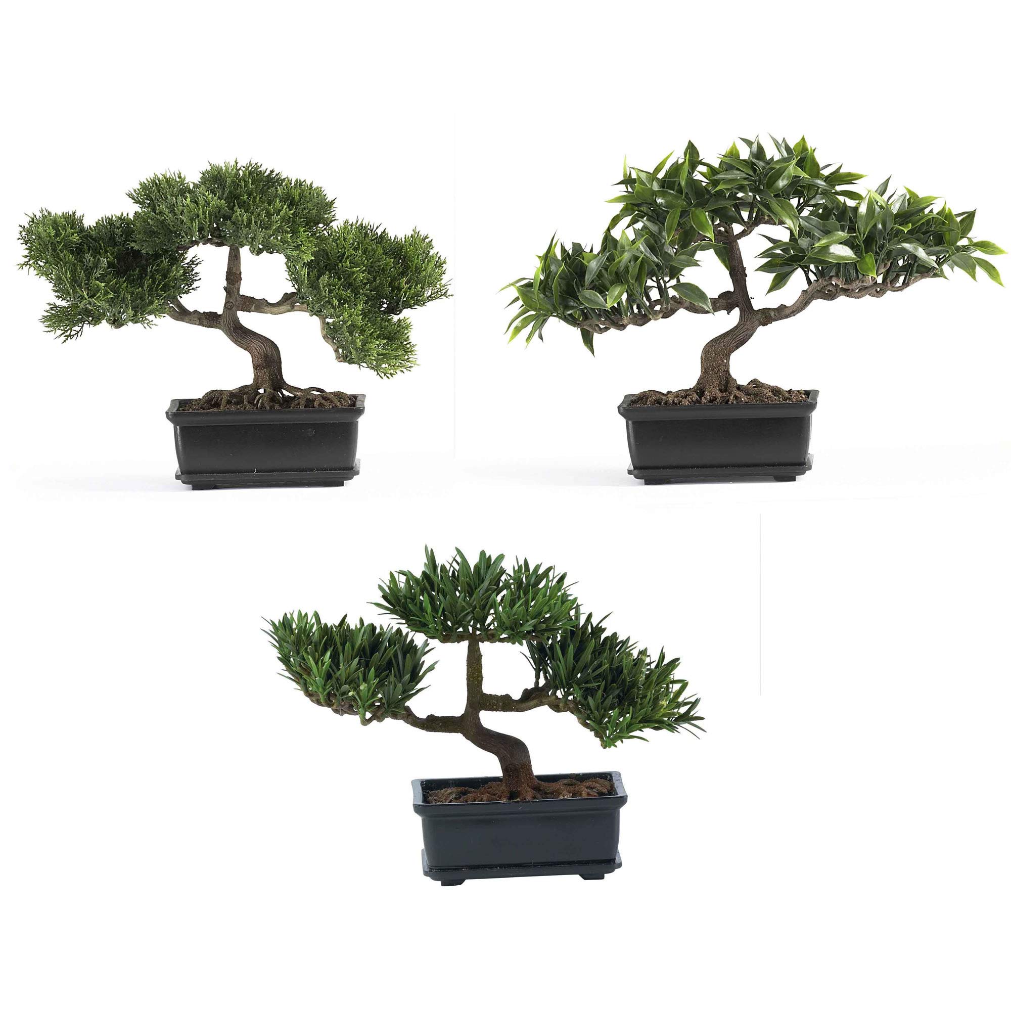 Nearly Natural Bonsai Silk Plant Collection