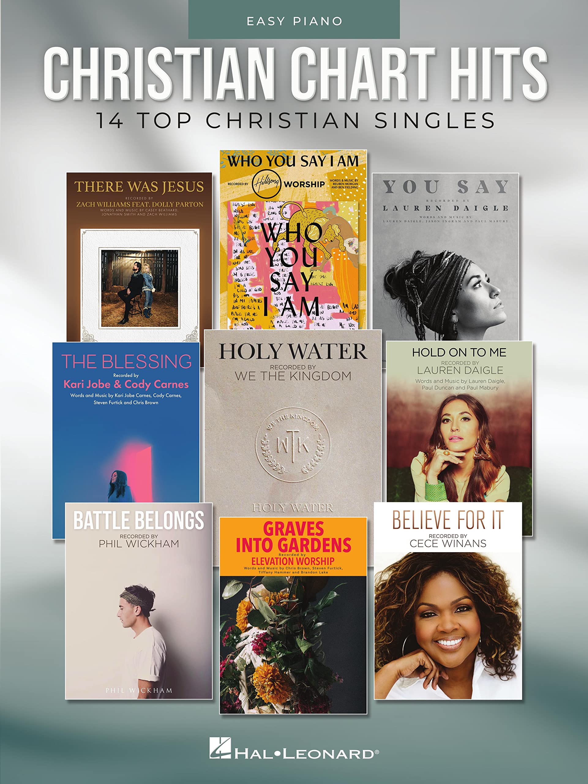 Christian Chart Hits recueil pour apprendre à jouer facilement les hits chrétiens du moment