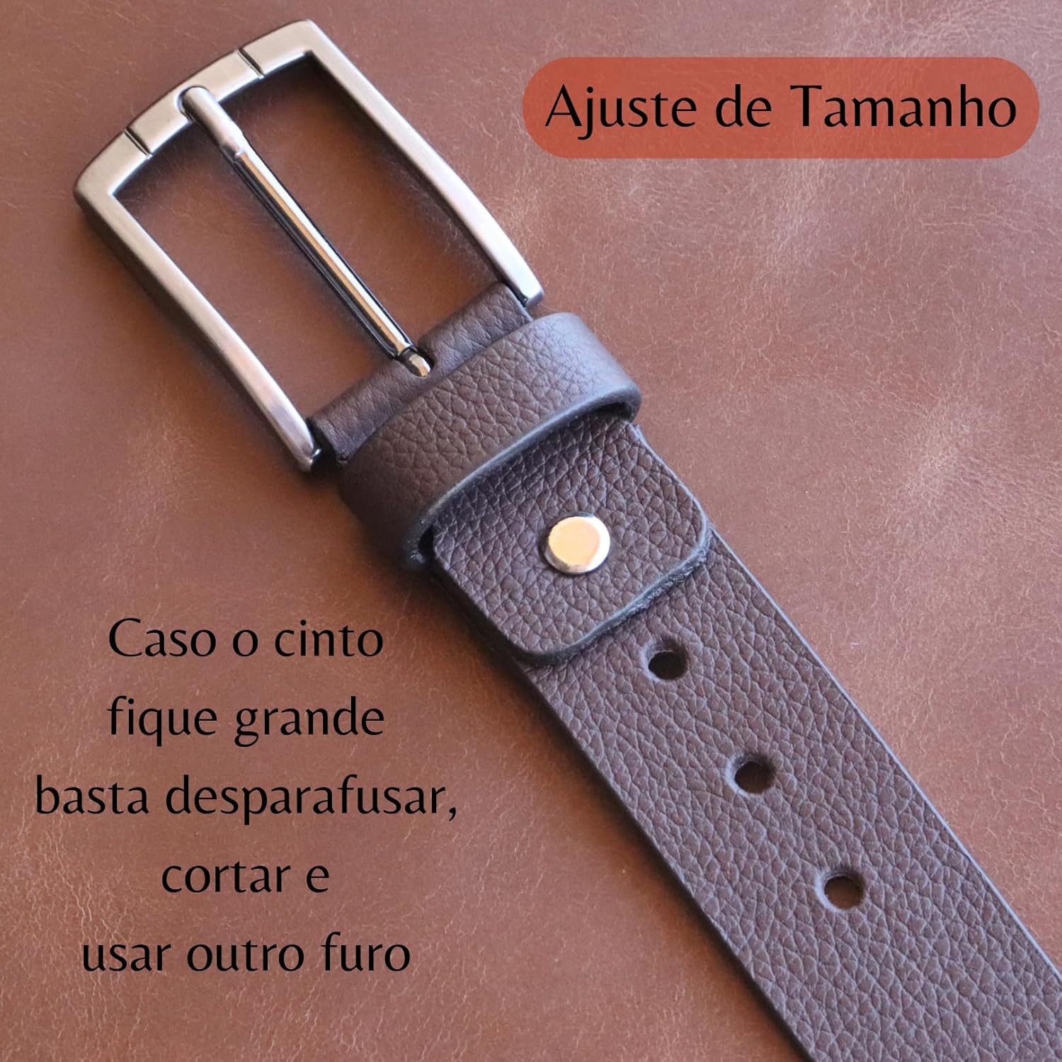 Cinto Masculino Couro Legítimo em promoção! Veja a oferta e mais achadinhos de Carteiras & Cintos 4 Hoje é o melhor dia para comprar Cinto Masculino Couro Legítimo com aquele preço maroto! Promoção! Aproveite a oferta! 4