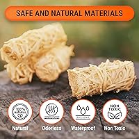 Vista 5 de Zorestar Arrancadores de fuego para estufas de leña - Paquete XXL de 100 iniciadores de fuego de carbón y madera para ignición rápida - Kit