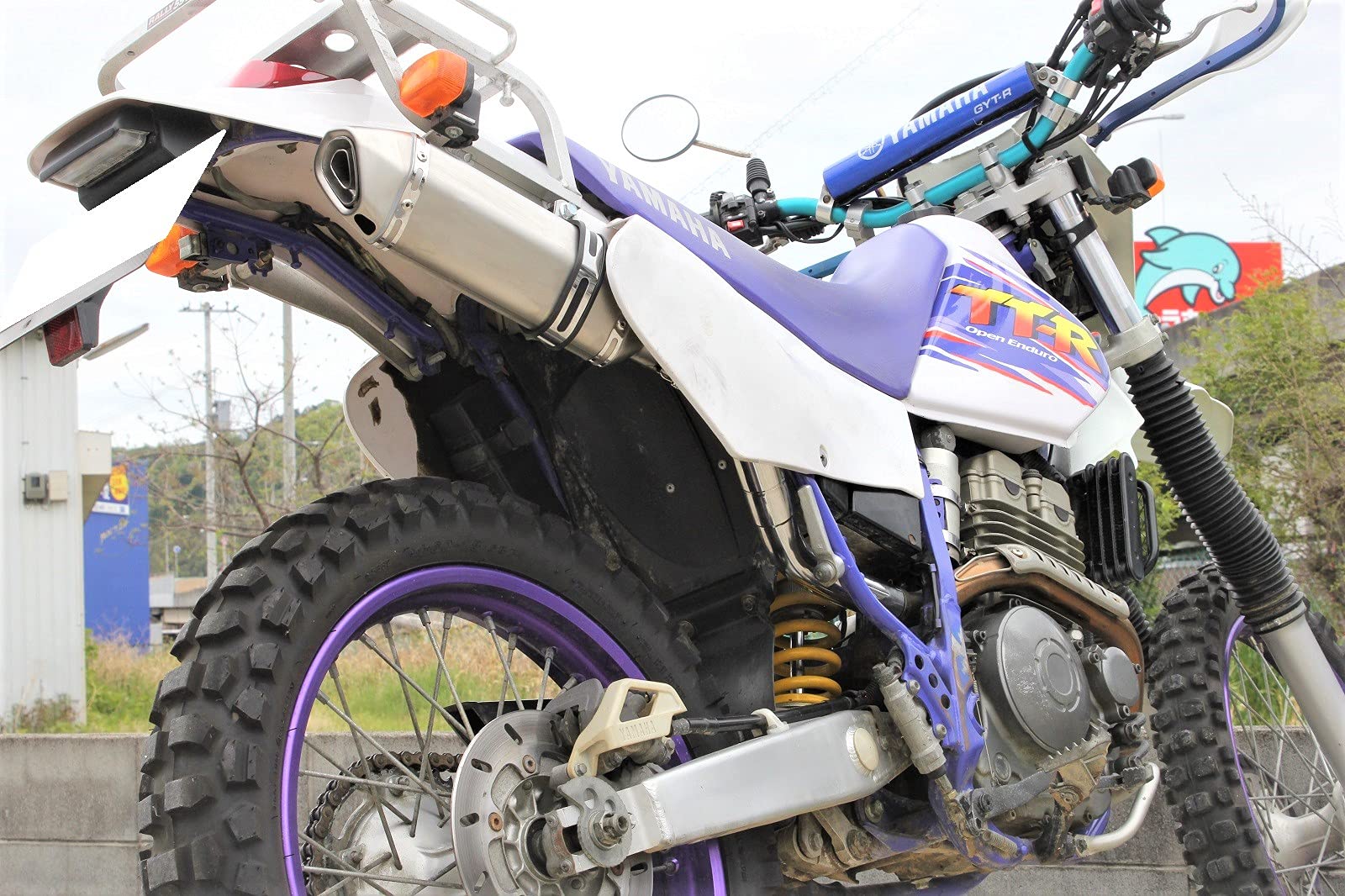 Amazon | TT250R マフラー 1993年～1997年モデル対応 ソル ソリッド