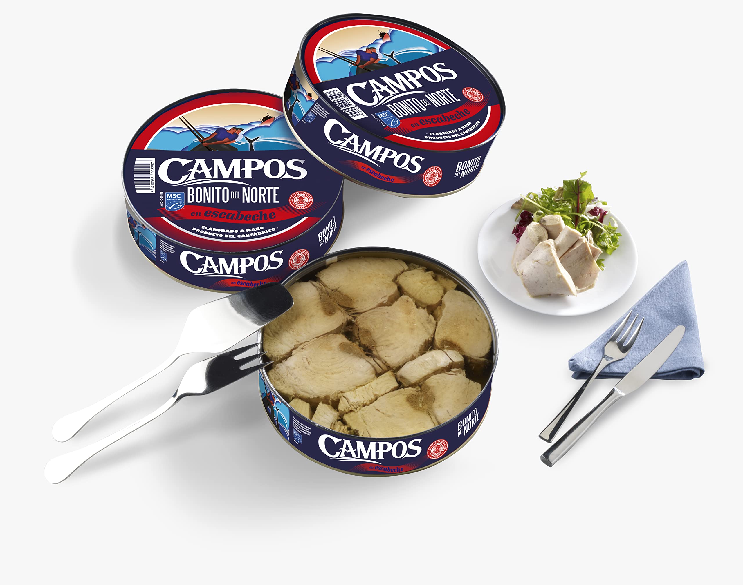 CAMPOS - Bonito en escabeche - 1.4 kg
