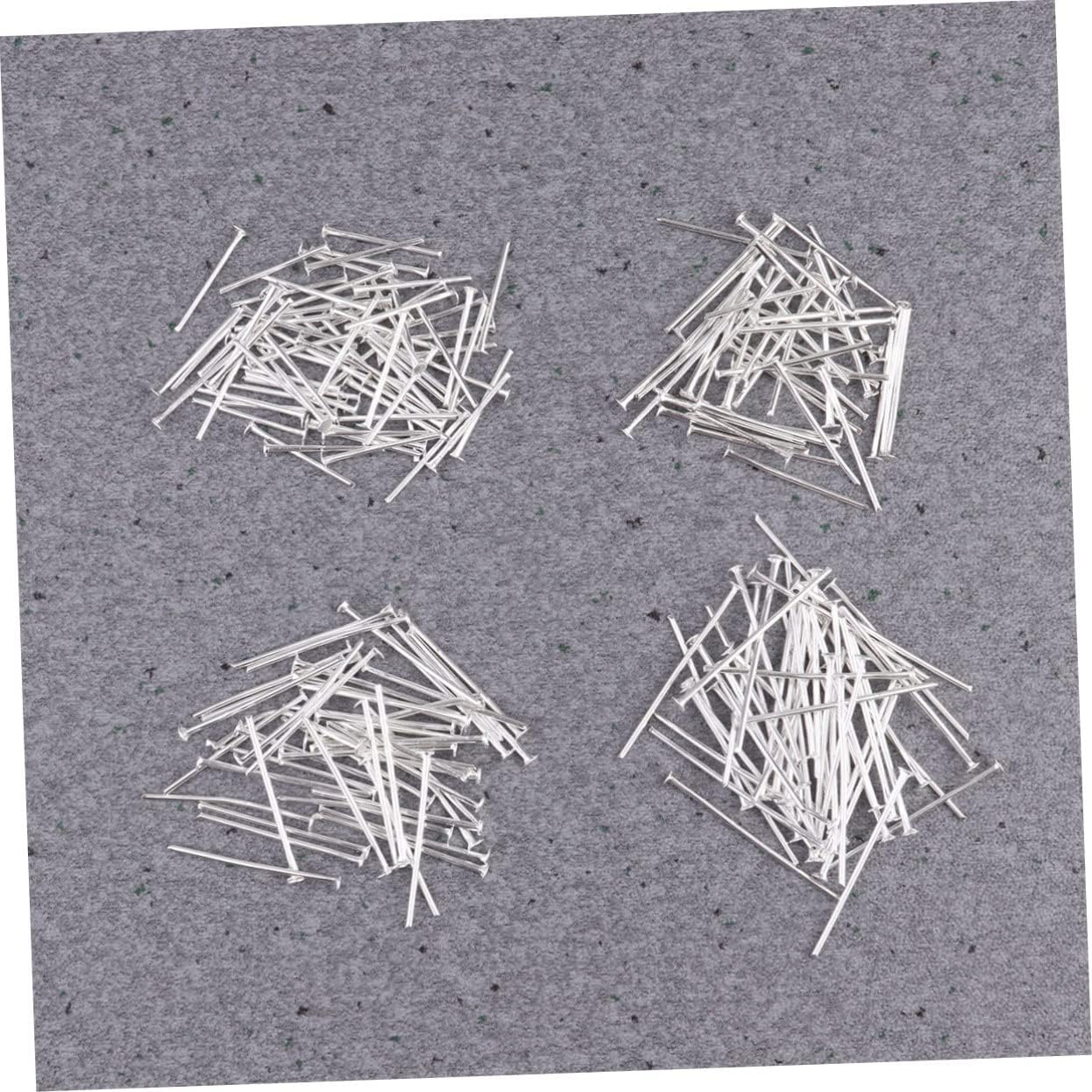 20packs Shape Pins Set for Jewelry Making Flat Head Needles Colors Gold Bronze Gold for Necklaces Bracelets DIY Crafts