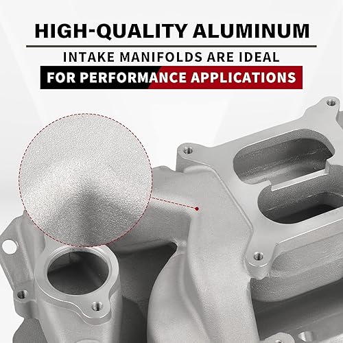 Miniatura 5 de Colector de admisión de un solo plano compatible con GM LS3 L92,300-136, con junta