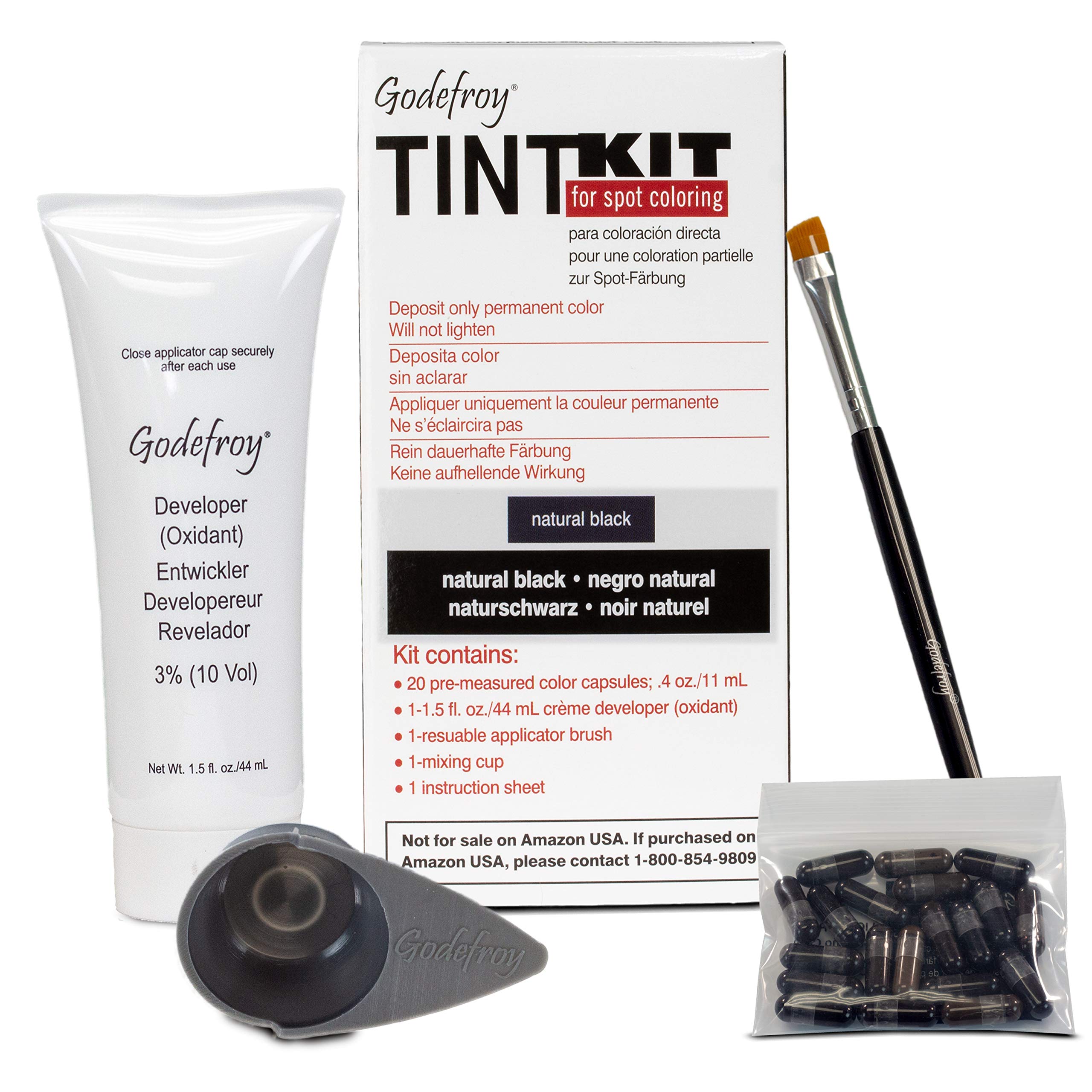 Godefroy Colour Tint Kit, Natural Black