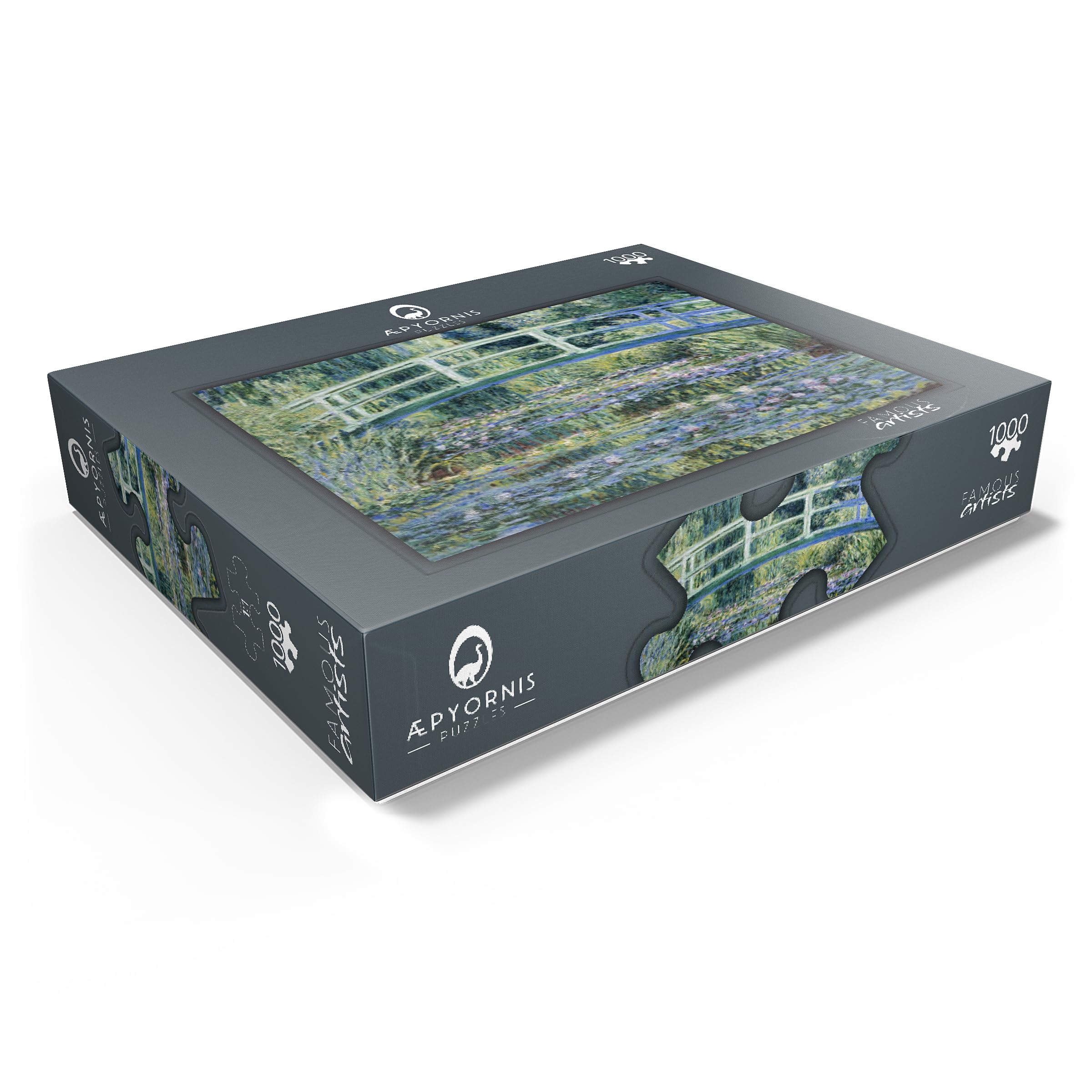 Amazon | MyPuzzle クロード・モネ 睡蓮と日本の橋 1899 - プレミアム