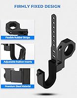 Vista 2 de KEMIMOTO Soporte para herramientas UTV, 2 juegos, barra antivuelco, soporte para herramientas UTV, soporte de pala para barras de rollo de 1.75 a 2