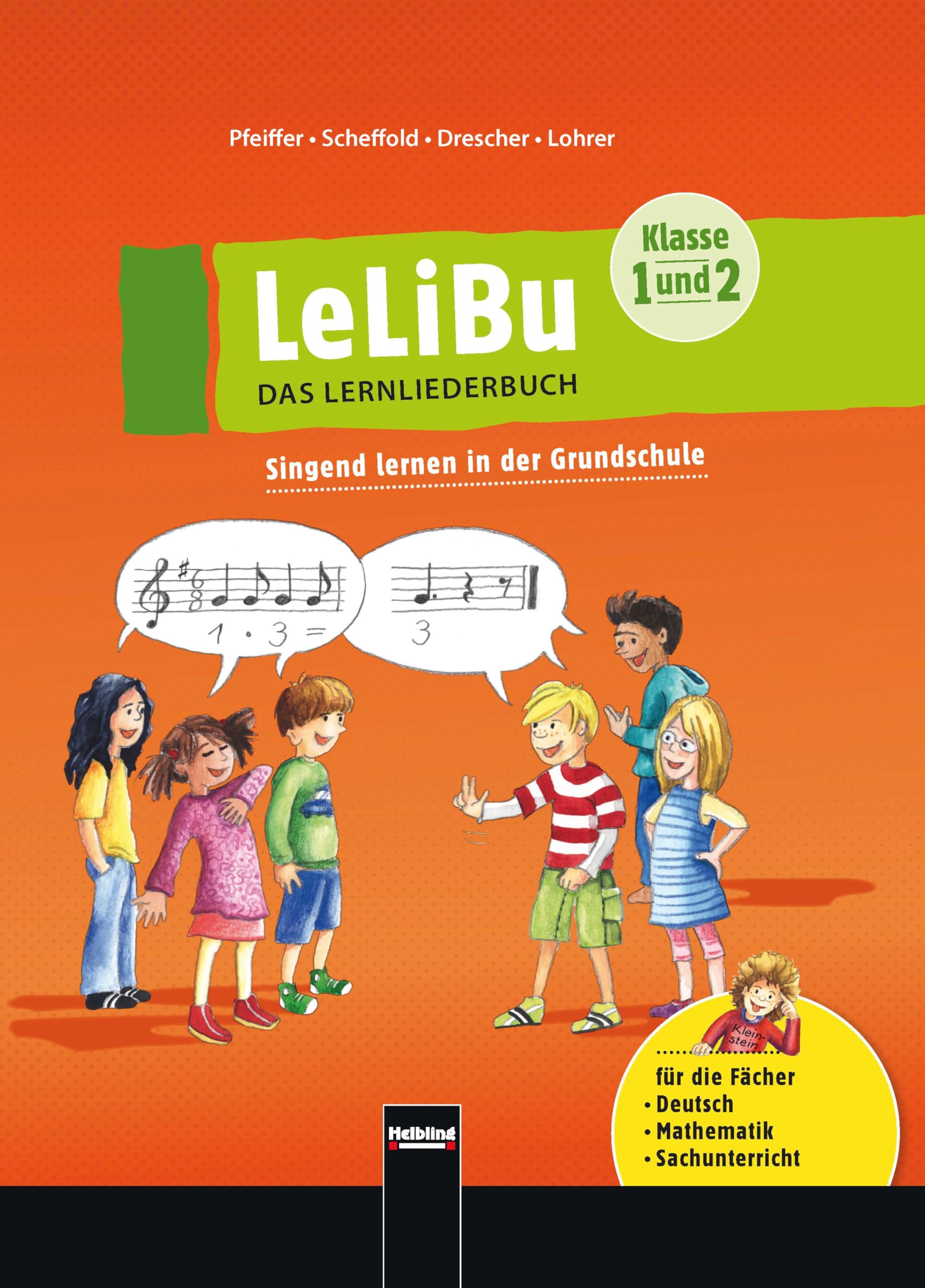 LeLiBu 1/2 - Das Lernliederbuch. Paket: Singend lernen in der Grundschule (Liederbuch und CDs)