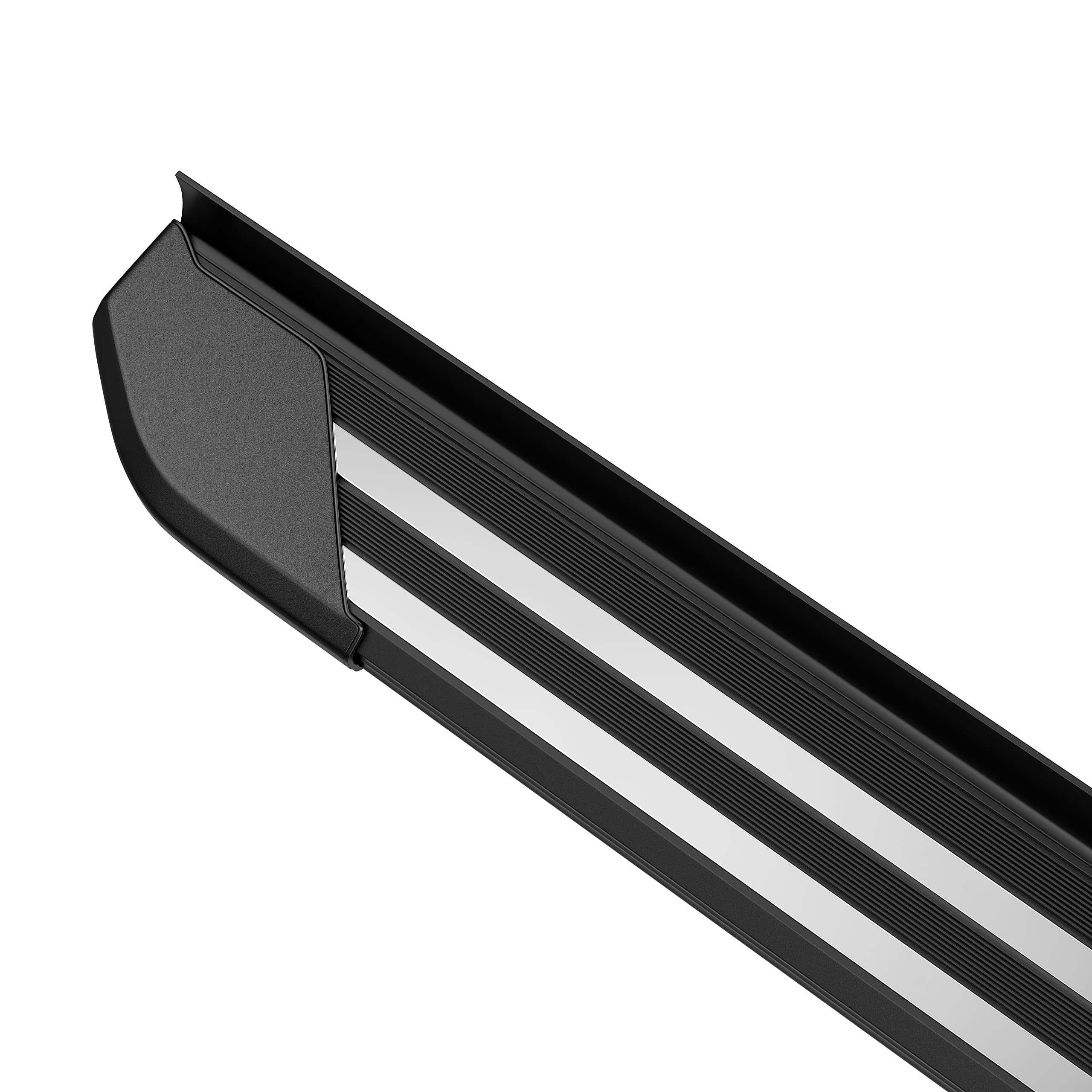 Running Boards Side Steps Compatible for 2009-2015 Honda Pilot SUV Side Rails Nerf Bars with Chrome Panel