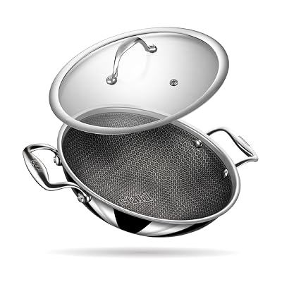 Triply Non-Stick Kadai with Lid