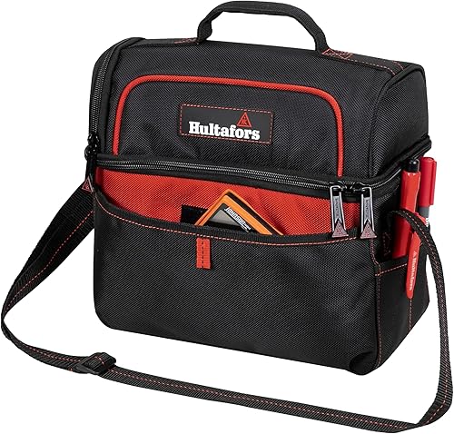 Miniatura 1 de Hultafors Work Gear HT5540 - Bolsa térmica para herramientas, 3 bolsillos, almacena 8 latas de bebidas, poliéster balístico resistente, bolsa