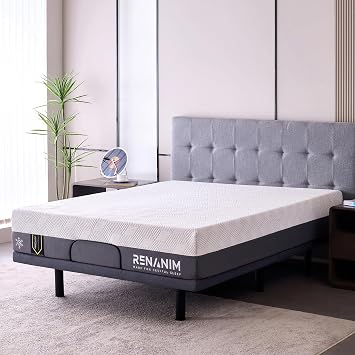 Hybrid Mattress Twin XL - Medium Cooling Gel Memory Foam W/Individual Pocket Springs - Breathable Supportive Pressure Relief Twin XL Mattress in a Box - Fiberglass Free Bed Matress