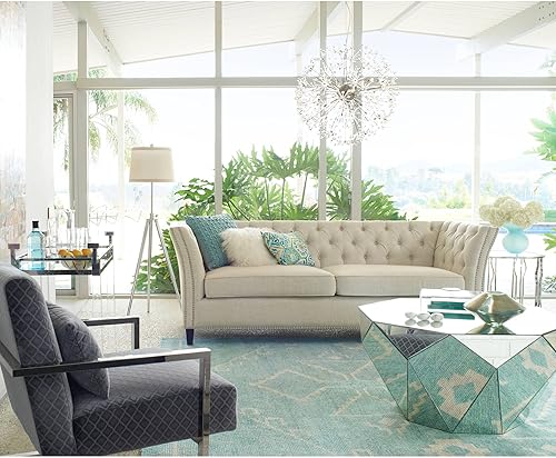 Vista 148 de SARO LIFESTYLE Almohada de lana de cordero mongol 100% con relleno de poliéster, 20 pulgadas, gris