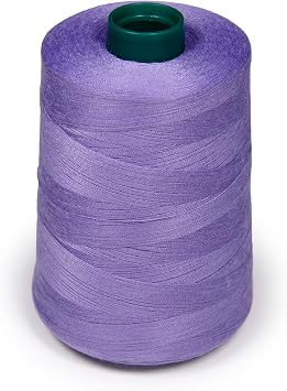 Polyester Cone Thread, Deep Lilac 32802, Poly Wrapped Poly, Tex 40, 6000 Yards, USA Made
