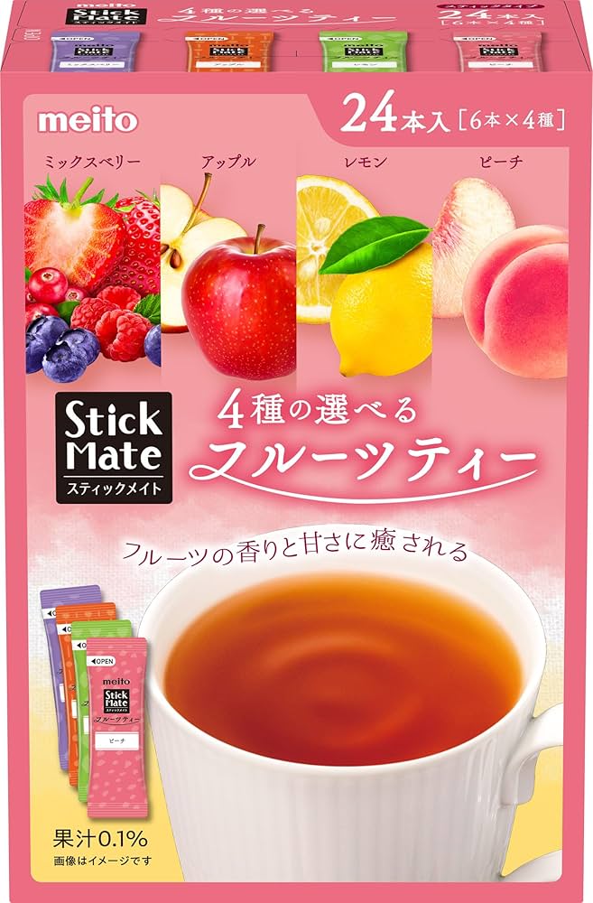 名糖産業 - 名糖 スティックメイト VCアソート Amazon.co.jp: 名糖産業 スティックメイトVCアソート 20P