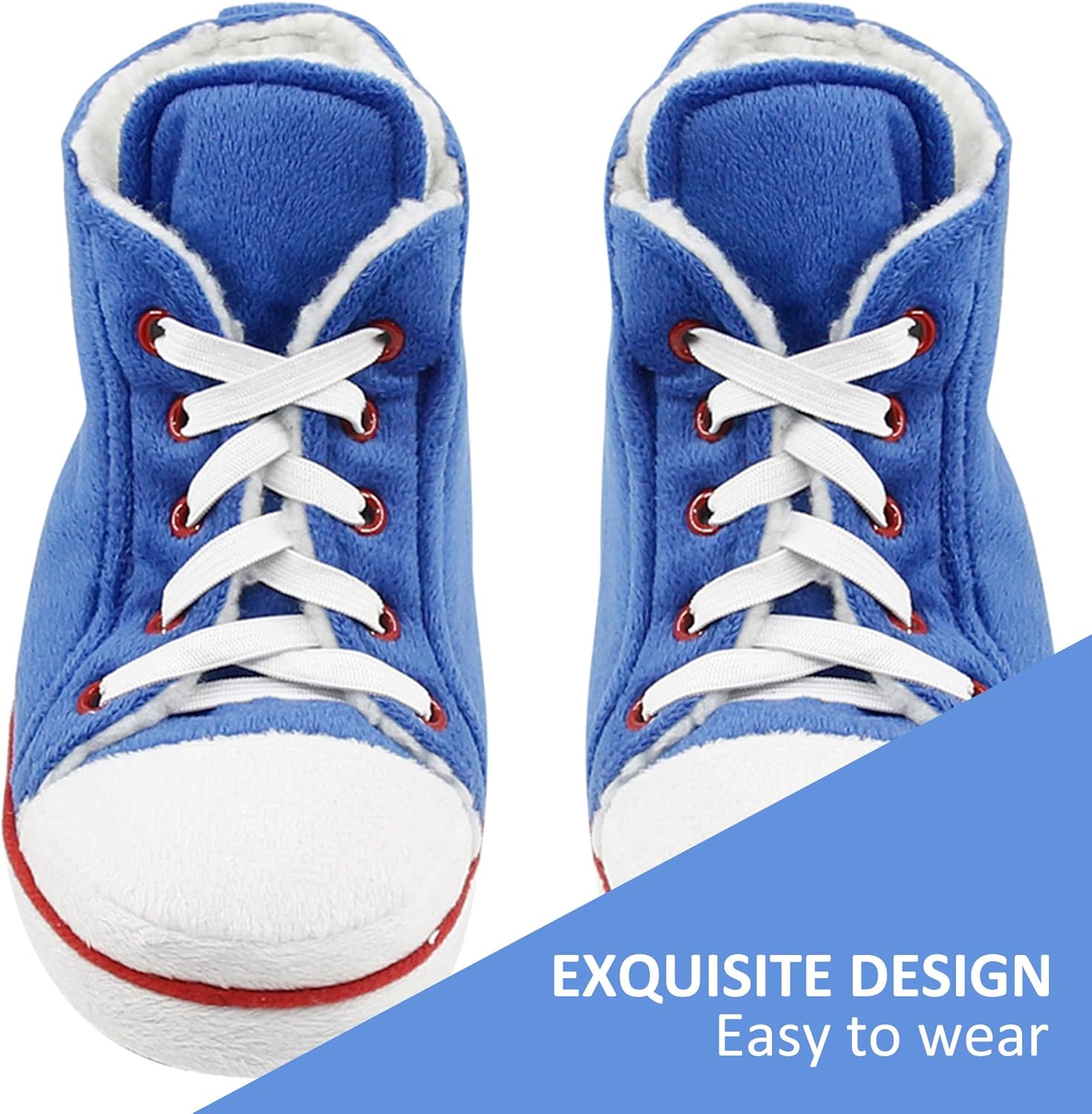 Women Warm Indoor Slipper Boots Women's Winter Anti-Slip Ankle Booties Slip On Fur Lined House Shoe - Image 5