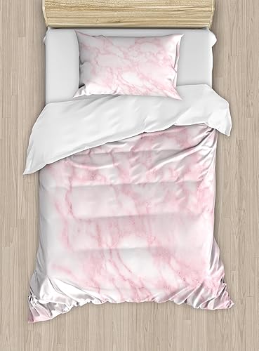 Ambesonne juego de cortinas de ducha multicolor y tres tamaños, Tela, Rosado, gemelo